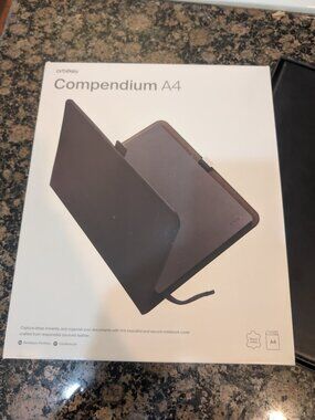 Orbitkey - Compendium A4 - Leather A4 | Black